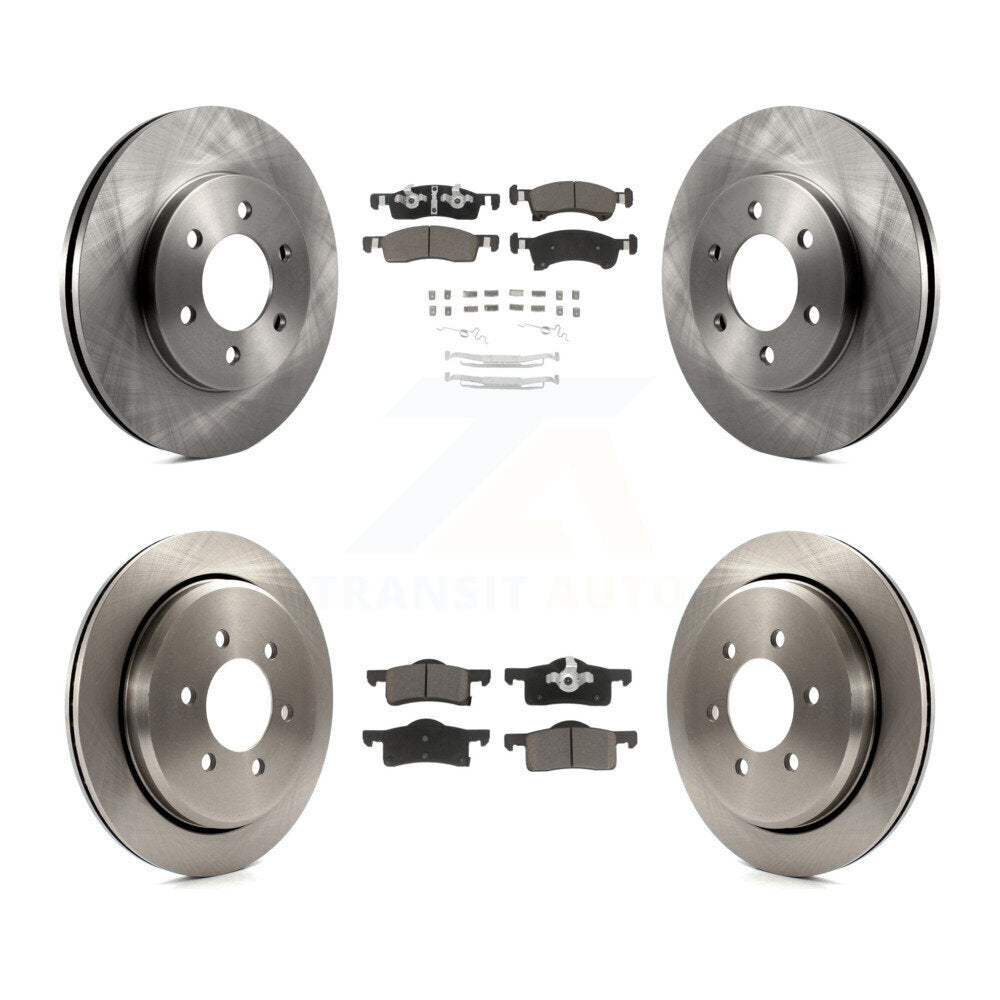 [Avant + Arrière] Kit de Disque et plaquette (céramique) de frein pour Ford Expedition Lincoln Navigator K8C-101451