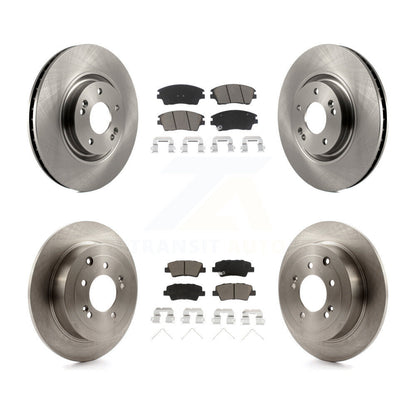 [Avant + Arrière] Kit de Disque et plaquette (céramique) de frein pour 2017-2021 Kia Sportage Turbocharged avec Manual Parking K8C-101453