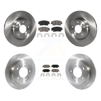 [Avant + Arrière] Kit de Disque et plaquette (céramique) de frein pour 2017-2020 Hyundai Elantra 1.6L K8C-101454