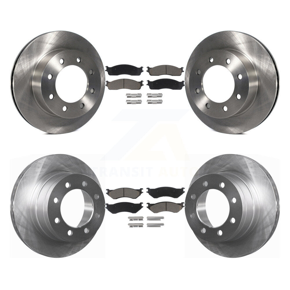 [Avant + Arrière] Kit de Disque et plaquette (céramique) de frein pour Dodge Ram 2500 1500 3500 K8C-101457