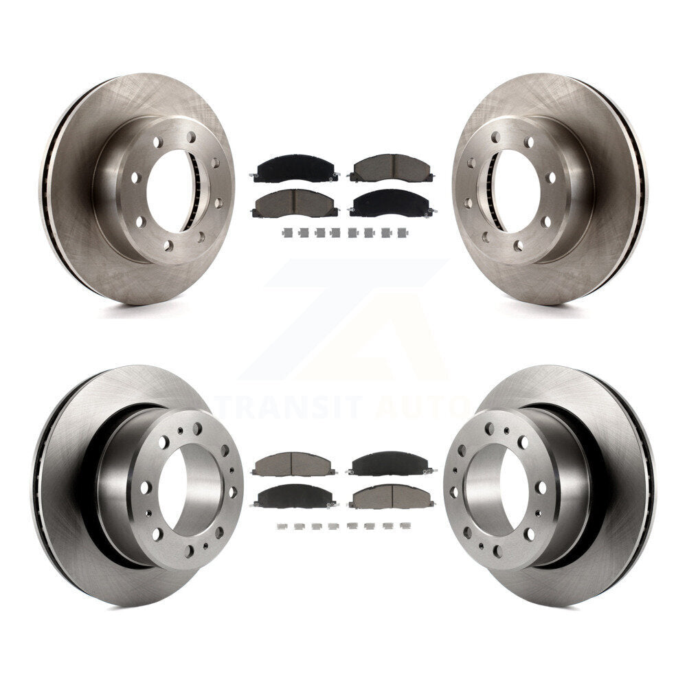 [Avant + Arrière] Kit de Disque et plaquette (céramique) de frein pour Ram 2500 3500 1500 Dodge K8C-101458