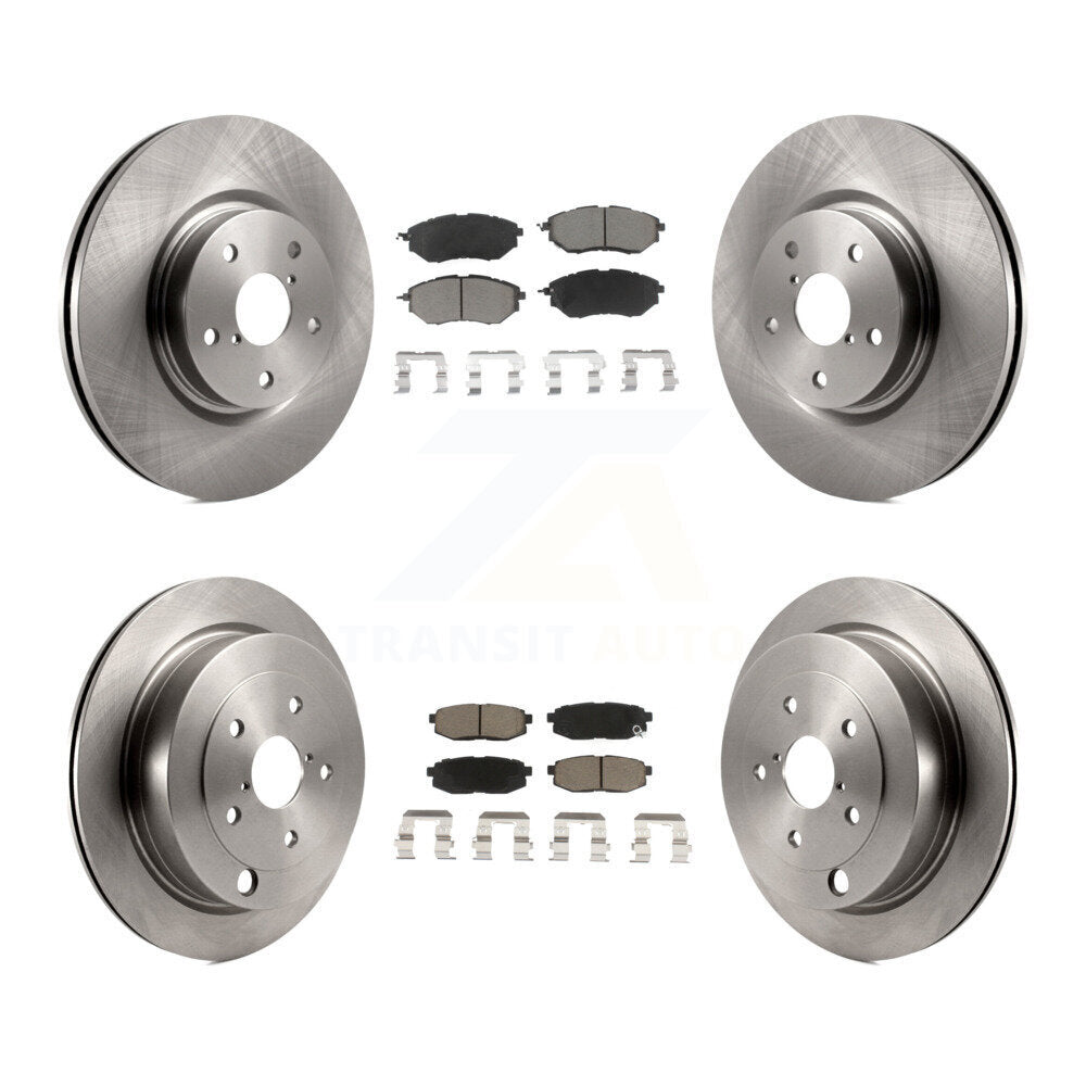 [Avant + Arrière] Kit de Disque et plaquette (céramique) de frein pour Subaru Tribeca B9 K8C-101460