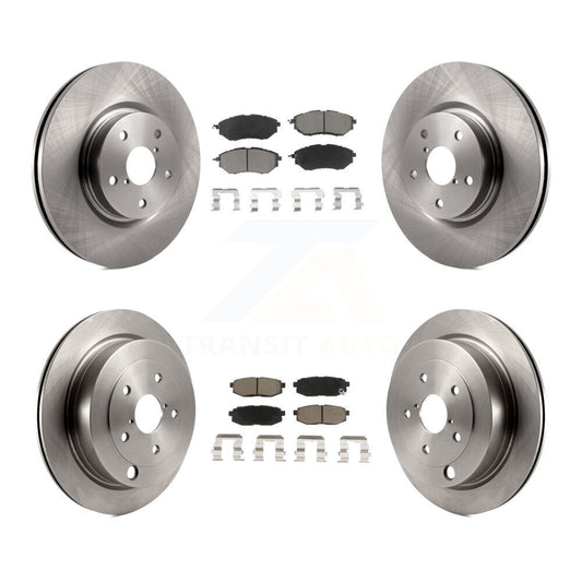 [Avant + Arrière] Kit de Disque et plaquette (céramique) de frein pour Subaru Tribeca B9 K8C-101460
