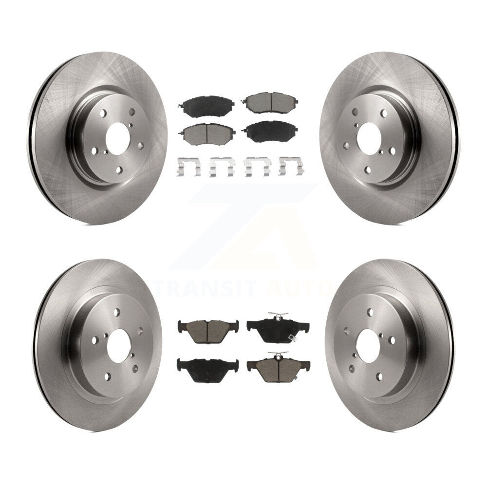 [Avant + Arrière] Kit de Disque et plaquette (céramique) de frein pour Subaru Outback Legacy WRX K8C-101461