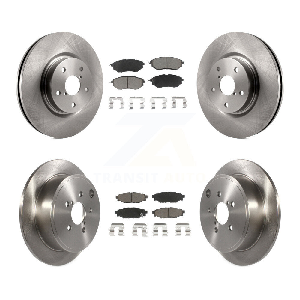 [Avant + Arrière] Kit de Disque et plaquette (céramique) de frein pour Subaru WRX K8C-101463