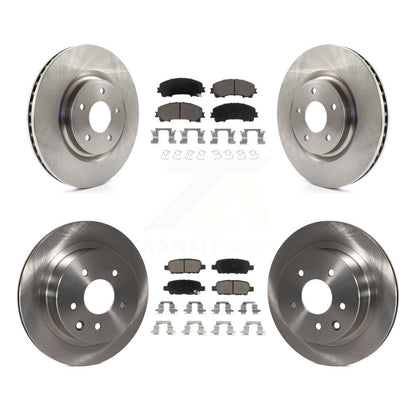 [Avant + Arrière] Kit de Disque et plaquette (céramique) de frein pour Nissan Rogue K8C-101468