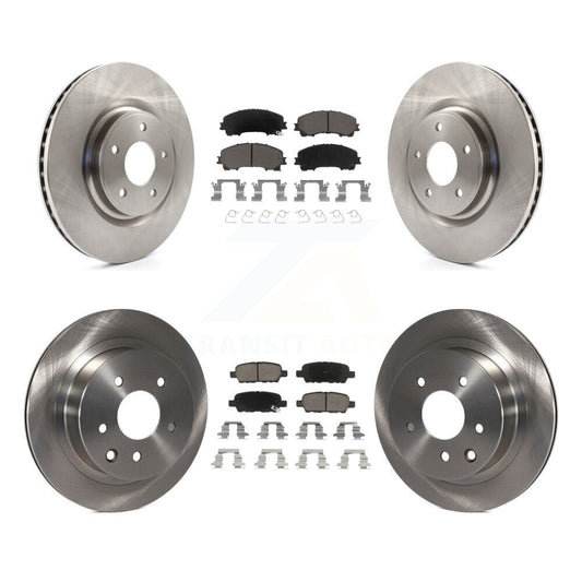 [Avant + Arrière] Kit de Disque et plaquette (céramique) de frein pour Nissan Rogue K8C-101468