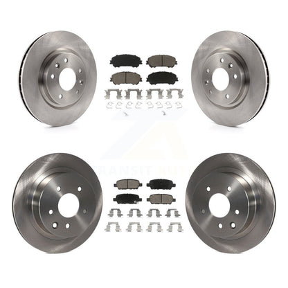 [Avant + Arrière] Kit de Disque et plaquette (céramique) de frein pour Nissan Rogue Sport Qashqai K8C-101469