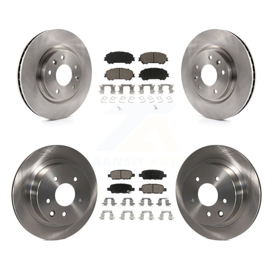 [Avant + Arrière] Kit de Disque et plaquette (céramique) de frein pour Nissan Rogue Sport Qashqai K8C-101469