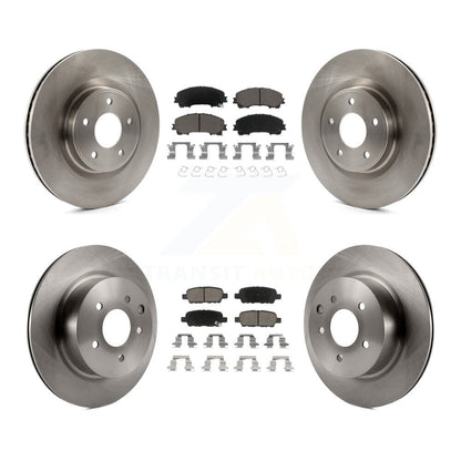 [Avant + Arrière] Kit de Disque et plaquette (céramique) de frein pour 2016-2017 INFINITI QX50 K8C-101470