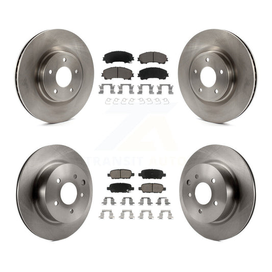 [Avant + Arrière] Kit de Disque et plaquette (céramique) de frein pour 2016-2017 INFINITI QX50 K8C-101470