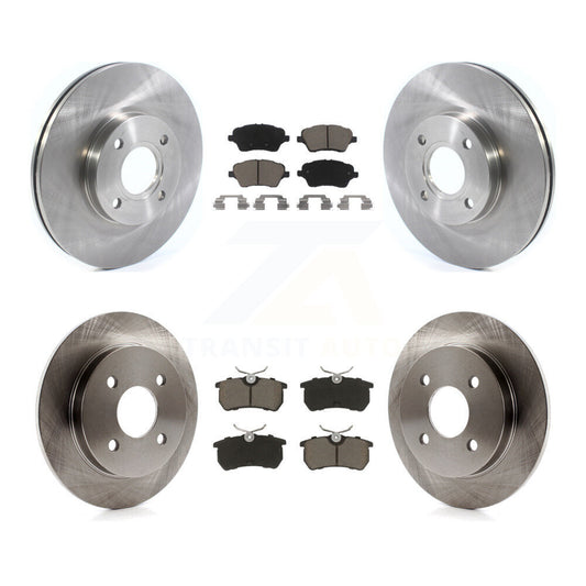 [Avant + Arrière] Kit de Disque et plaquette (céramique) de frein pour 2014-2019 Ford Fiesta ST K8C-101471