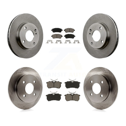 [Avant + Arrière] Kit de Disque et plaquette (céramique) de frein pour Ford Fiesta K8C-101472