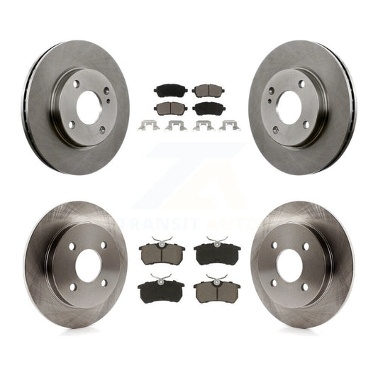 [Avant + Arrière] Kit de Disque et plaquette (céramique) de frein pour Ford Fiesta K8C-101472