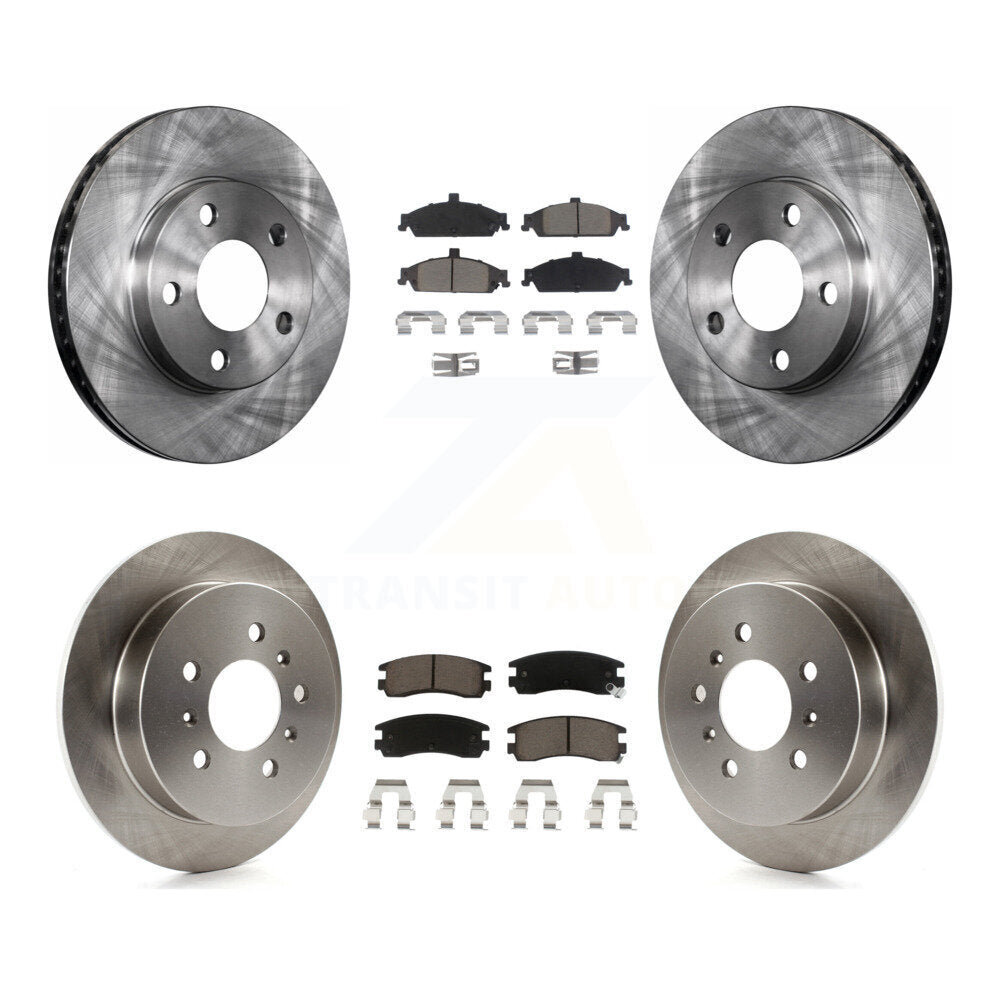 [Avant + Arrière] Kit de Disque et plaquette (céramique) de frein pour Pontiac Grand Am Oldsmobile Alero K8C-101473