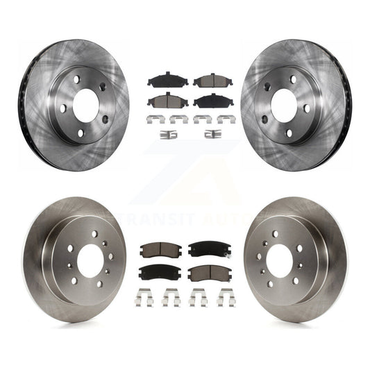 [Avant + Arrière] Kit de Disque et plaquette (céramique) de frein pour Pontiac Grand Am Oldsmobile Alero K8C-101473