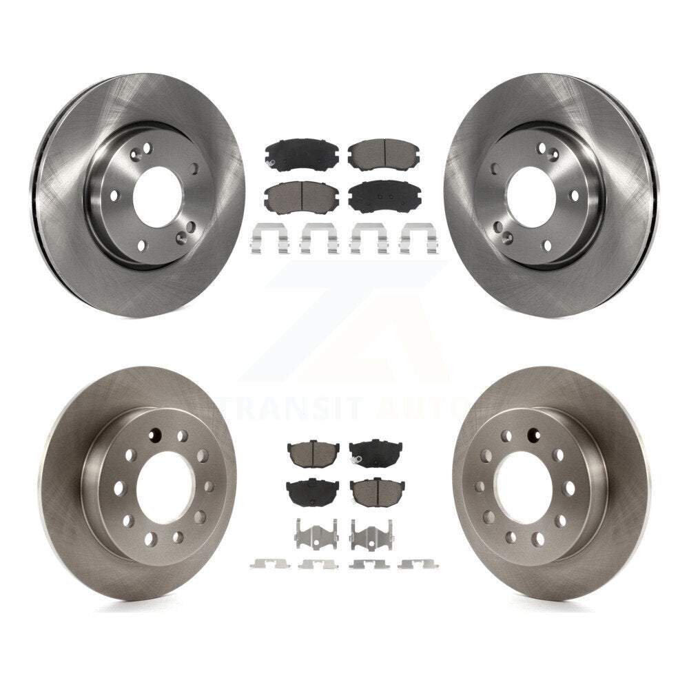 [Avant + Arrière] Kit de Disque et plaquette (céramique) de frein pour Hyundai Tiburon K8C-101476