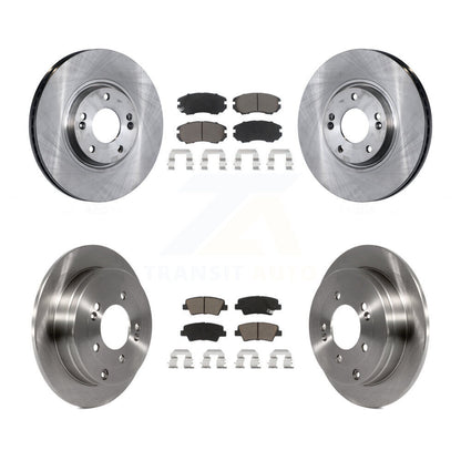 [Avant + Arrière] Kit de Disque et plaquette (céramique) de frein pour Kia Amanti Hyundai Azera K8C-101477