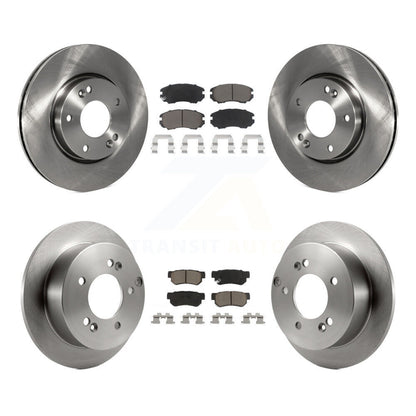 [Avant + Arrière] Kit de Disque et plaquette (céramique) de frein pour Hyundai Sonata Kia Sportage Tucson Optima Magentis K8C-101478