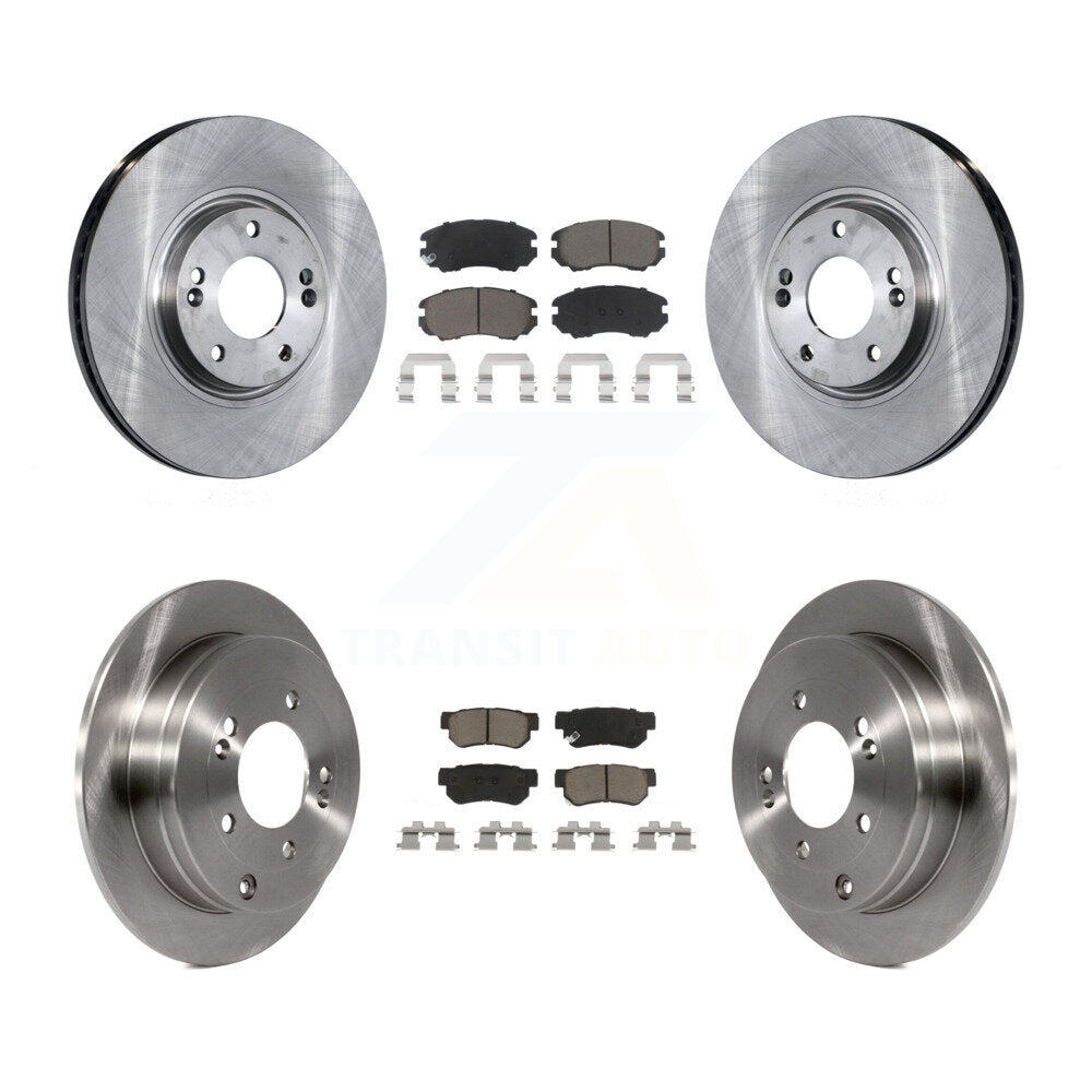 [Avant + Arrière] Kit de Disque et plaquette (céramique) de frein pour 2006-2009 Hyundai Azera K8C-101481