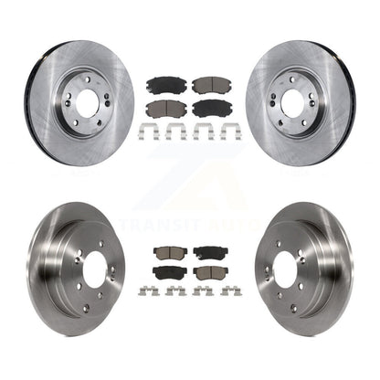 [Avant + Arrière] Kit de Disque et plaquette (céramique) de frein pour 2006-2009 Hyundai Azera K8C-101481
