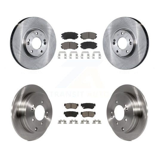 [Avant + Arrière] Kit de Disque et plaquette (céramique) de frein pour 2006-2009 Hyundai Azera K8C-101481