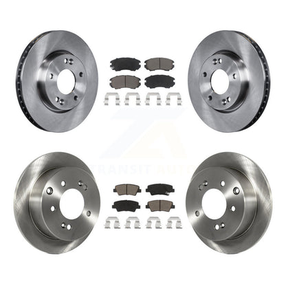 [Avant + Arrière] Kit de Disque et plaquette (céramique) de frein pour 2010-2011 Kia Soul 2.0L K8C-101482