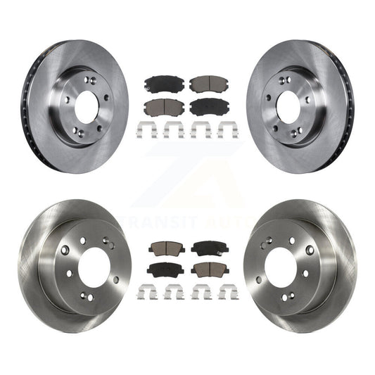 [Avant + Arrière] Kit de Disque et plaquette (céramique) de frein pour 2010-2011 Kia Soul 2.0L K8C-101482