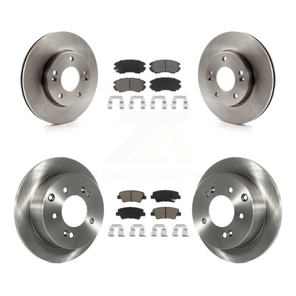 [Avant + Arrière] Kit de Disque et plaquette (céramique) de frein pour 2010-2011 Kia Soul 1.6L K8C-101483