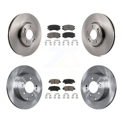 [Avant + Arrière] Kit de Disque et plaquette (céramique) de frein pour Hyundai Sonata 3.3L K8C-101485