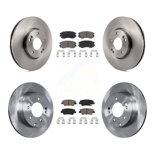 [Avant + Arrière] Kit de Disque et plaquette (céramique) de frein pour Hyundai Sonata 3.3L K8C-101485