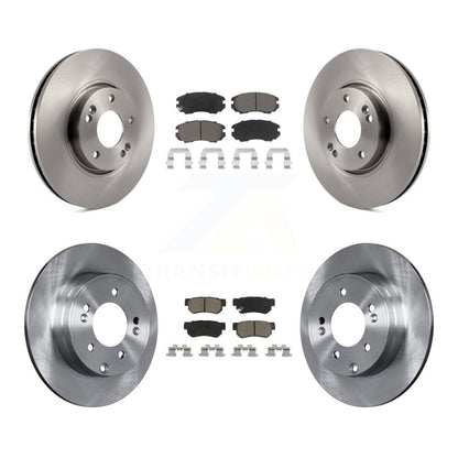 [Avant + Arrière] Kit de Disque et plaquette (céramique) de frein pour Hyundai Sonata 3.3L K8C-101486