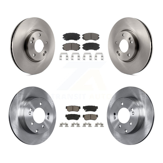 [Avant + Arrière] Kit de Disque et plaquette (céramique) de frein pour Hyundai Sonata 3.3L K8C-101486