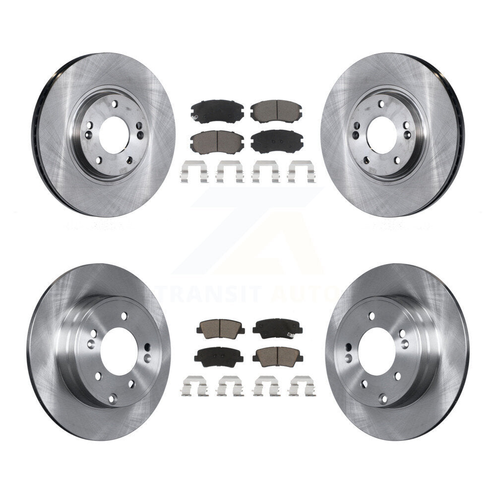 [Avant + Arrière] Kit de Disque et plaquette (céramique) de frein pour Hyundai Azera K8C-101487