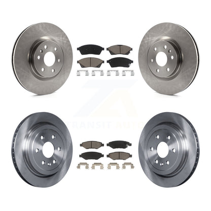 [Avant + Arrière] Kit de Disque et plaquette (céramique) de frein pour Cadillac SRX Saab 9-4X K8C-101488
