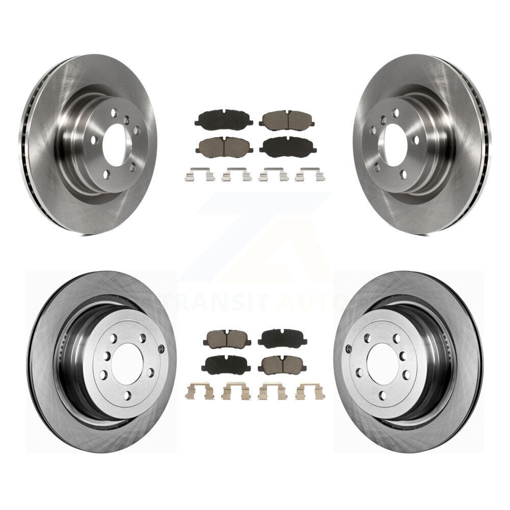 [Avant + Arrière] Kit de Disque et plaquette (céramique) de frein pour 2006-2009 Land Rover Range Naturally Aspirated K8C-101490