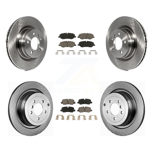 [Avant + Arrière] Kit de Disque et plaquette (céramique) de frein pour 2006-2009 Land Rover Range Naturally Aspirated K8C-101490