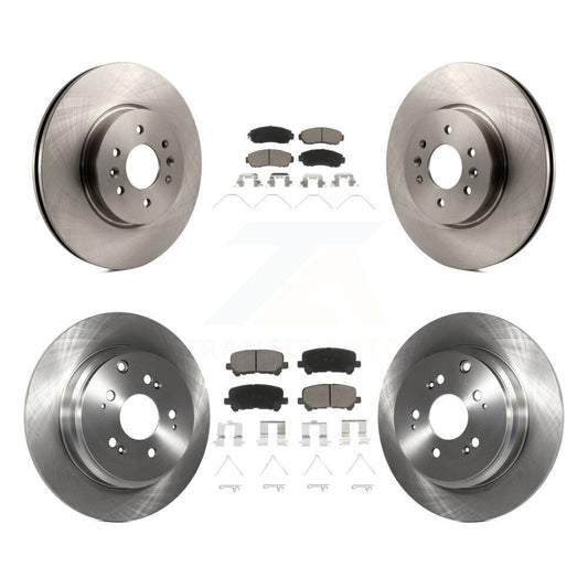 [Avant + Arrière] Kit de Disque et plaquette (céramique) de frein pour 2011-2014 Honda Odyssey K8C-101491