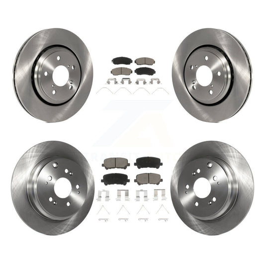 [Avant + Arrière] Kit de Disque et plaquette (céramique) de frein pour 2015-2017 Honda Odyssey K8C-101492