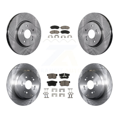 [Avant + Arrière] Kit de Disque et plaquette (céramique) de frein pour 2012-2016 Honda CR-V AWD K8C-101493