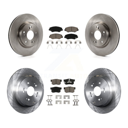 [Avant + Arrière] Kit de Disque et plaquette (céramique) de frein pour 2012-2016 Honda CR-V FWD K8C-101494