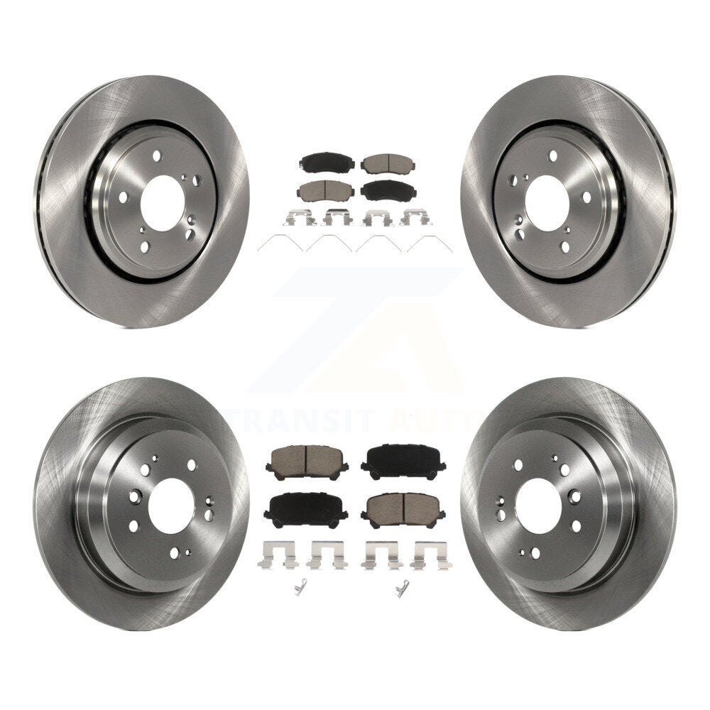 [Avant + Arrière] Kit de Disque et plaquette (céramique) de frein pour 2019-2022 Honda Passport K8C-101495