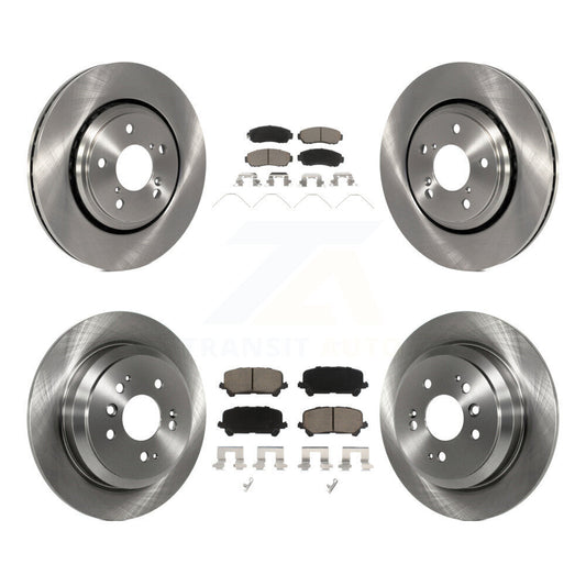 [Avant + Arrière] Kit de Disque et plaquette (céramique) de frein pour 2019-2022 Honda Passport K8C-101495