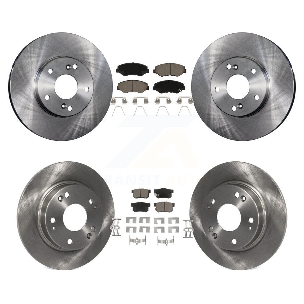 [Avant + Arrière] Kit de Disque et plaquette (céramique) de frein pour Honda Civic Acura ILX K8C-101496