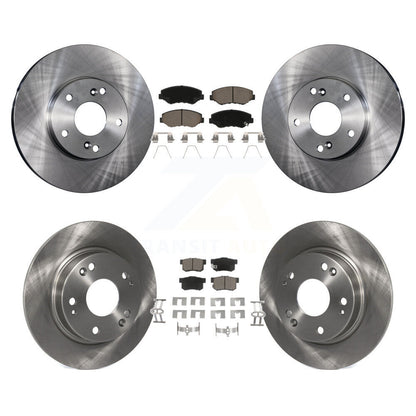 [Avant + Arrière] Kit de Disque et plaquette (céramique) de frein pour Honda Civic Acura ILX K8C-101496