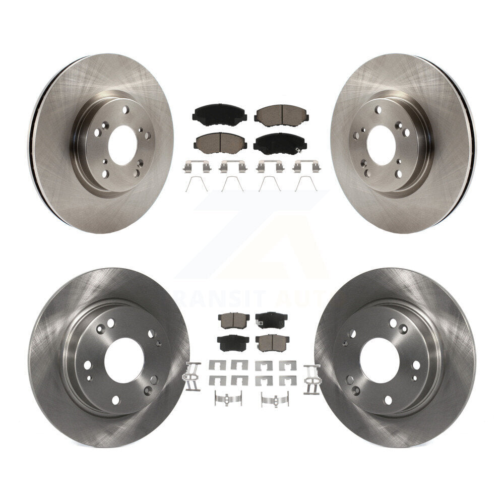 [Avant + Arrière] Kit de Disque et plaquette (céramique) de frein pour Honda Civic Acura ILX K8C-101498