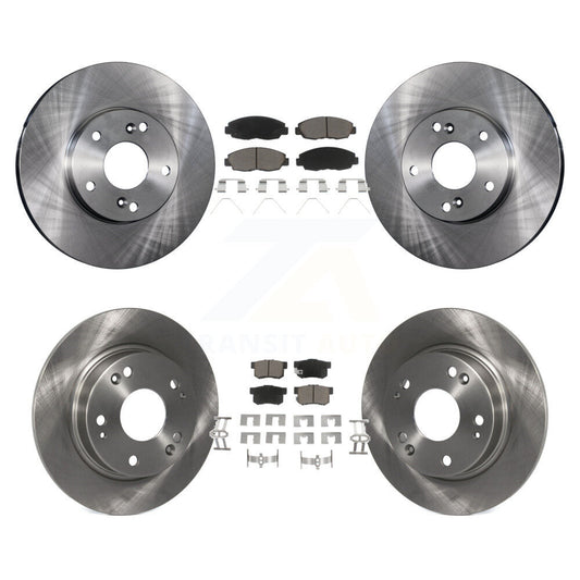 [Avant + Arrière] Kit de Disque et plaquette (céramique) de frein pour 2014-2015 Honda Civic Touring K8C-101499
