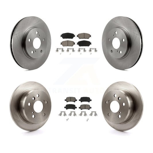 [Avant + Arrière] Kit de Disque et plaquette (céramique) de frein pour Toyota Camry Avalon Solara K8C-101500