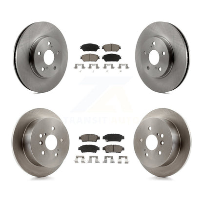 [Avant + Arrière] Kit de Disque et plaquette (céramique) de frein pour 2004-2010 Toyota Sienna K8C-101501