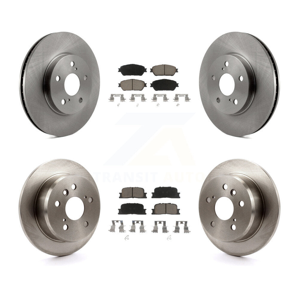 [Avant + Arrière] Kit de Disque et plaquette (céramique) de frein pour Toyota Camry Lexus ES300 K8C-101502